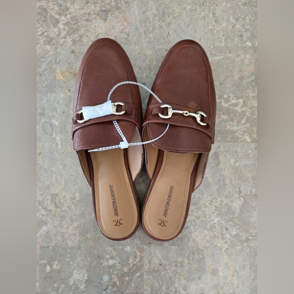 Johnston & Murphy Ali Bit Mule Cognac  Size 10 M - Picture 3 of 8